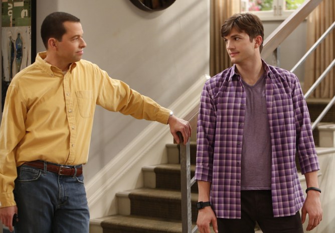 John Cryer und Ashton Kutcher