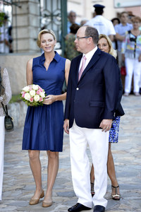 Charlene y Alberto de Mónaco