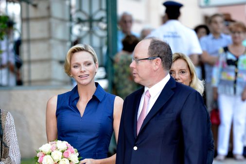 Charlene y Alberto de Mónaco