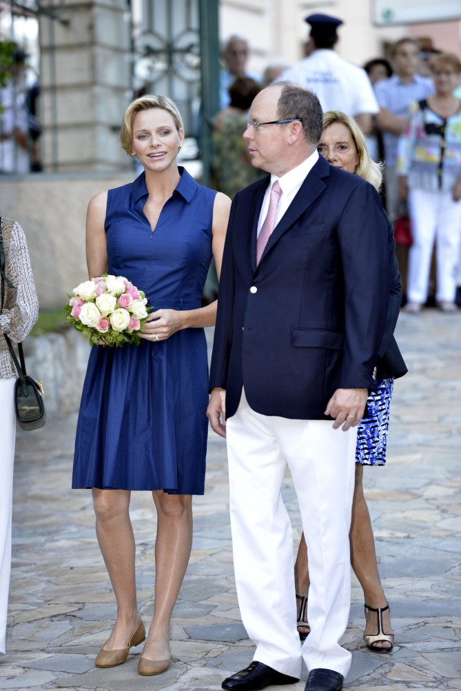Charlene y Alberto de Mónaco