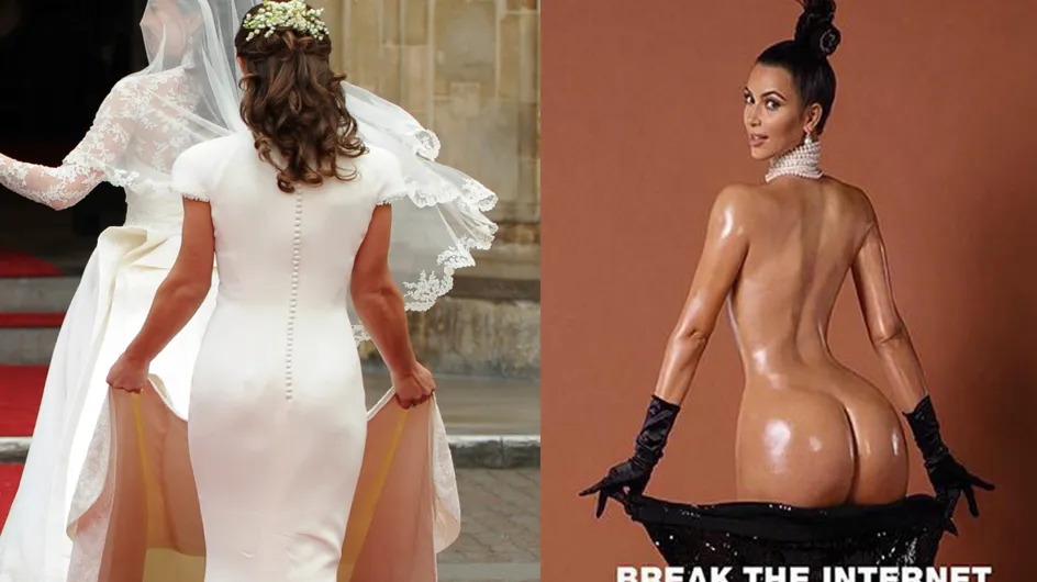 Pippa Middleton s'en prend aux fesses de Kim Kardashian
