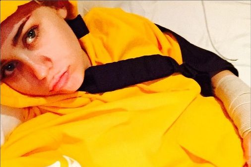 Miley Cyrus hospitalizada
