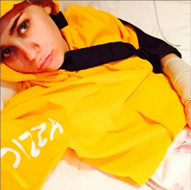 Miley Cyrus hospitalizada