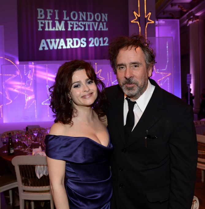 Helena Bonham Carter y Tim Burton