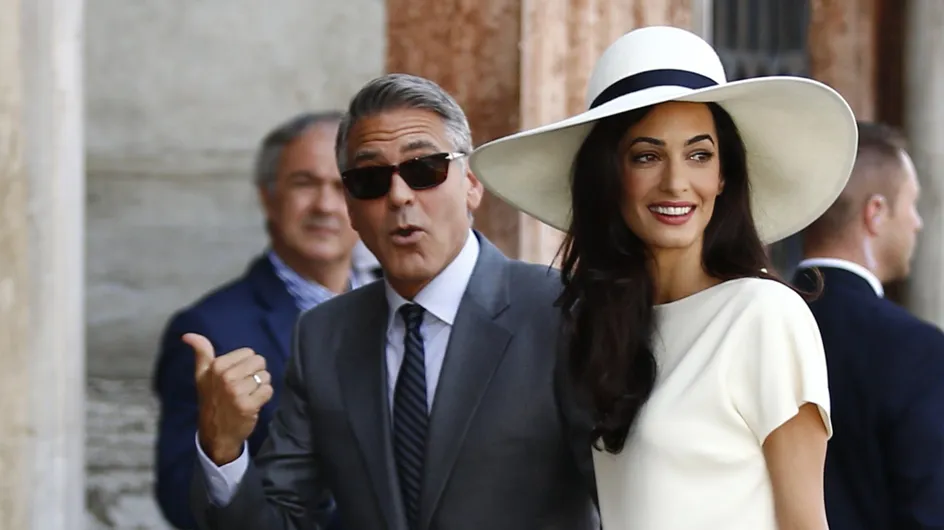 Amal Clooney : Enceinte de trois mois ?