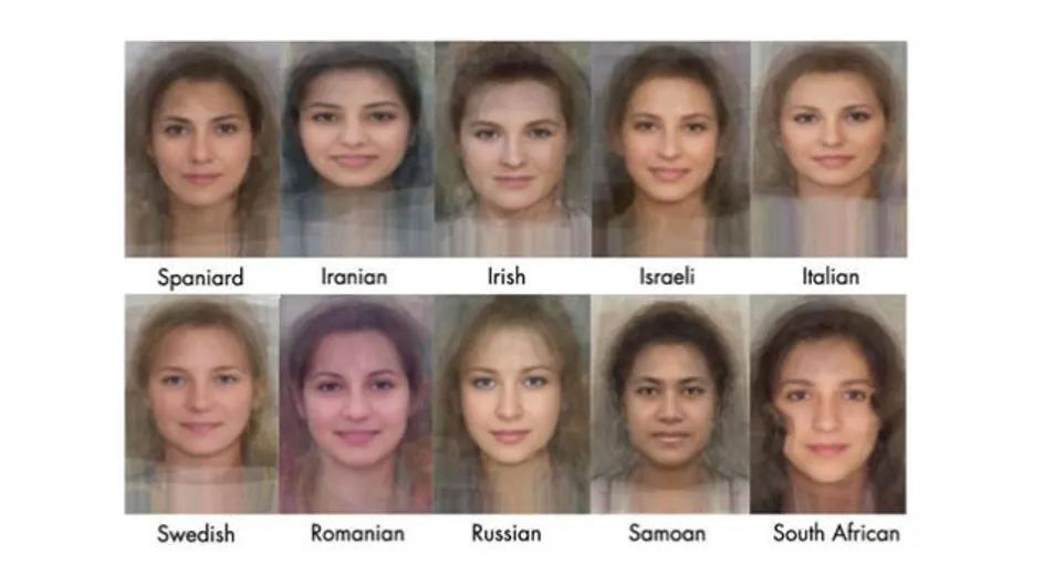 Découvrez quel est le visage "moyen" des femmes à travers le monde (Photos)