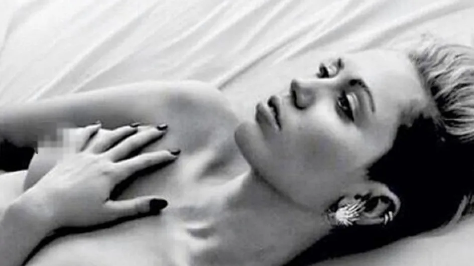 Miley Cyrus topless contre la censure sur Instagram