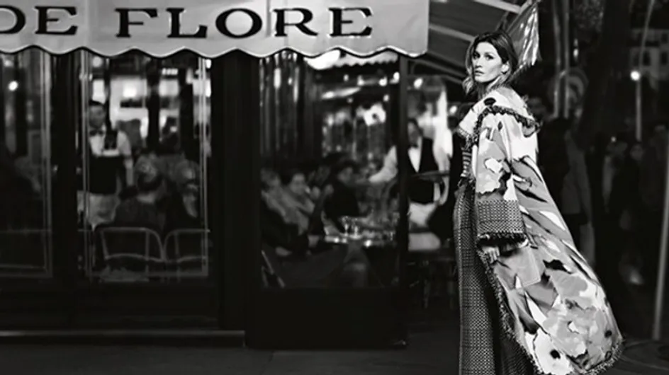 Gisele Bündchen Parisienne d’un jour pour la nouvelle campagne Chanel (Photos)