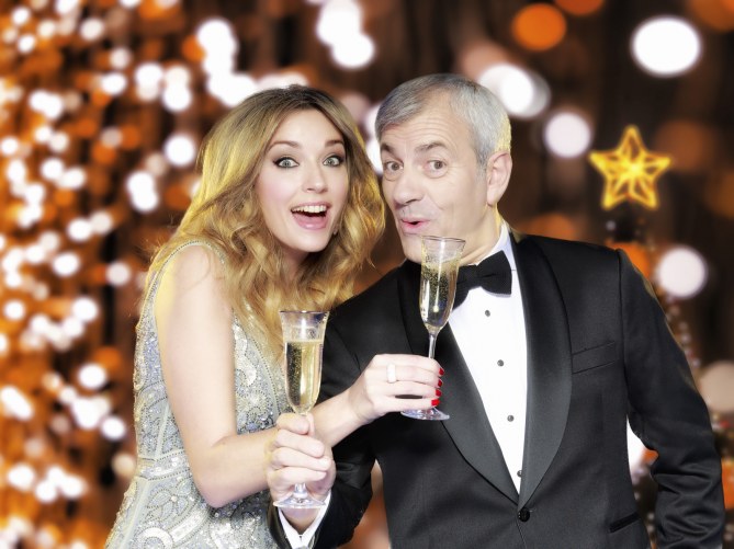 Anna Simon y Carlos Sobera