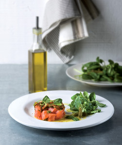 Tartar de salmón