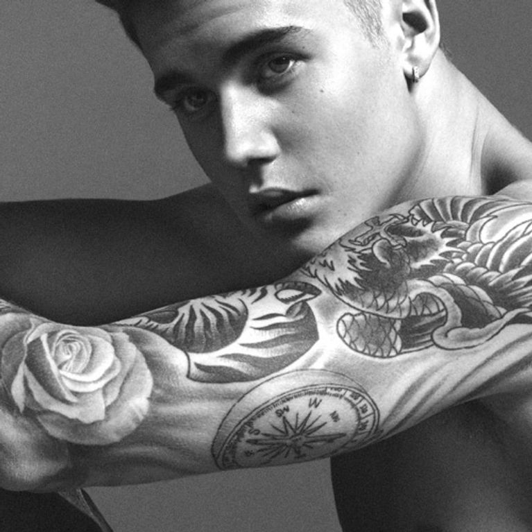 Justin Bieber Strips Down To His Undies For New Calvin Klein