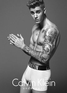 Justin Bieber para Calvin Klein