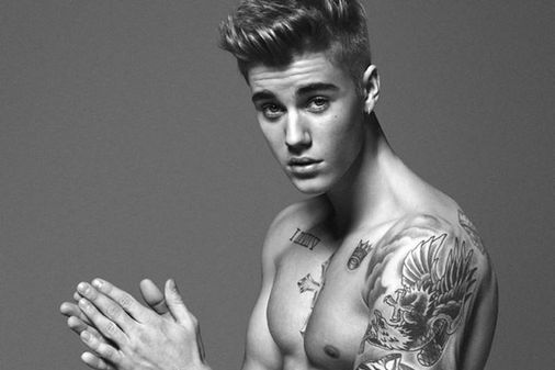 Justin Bieber para Calvin Klein