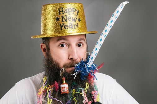 Enero: Barba de Año Nuevo