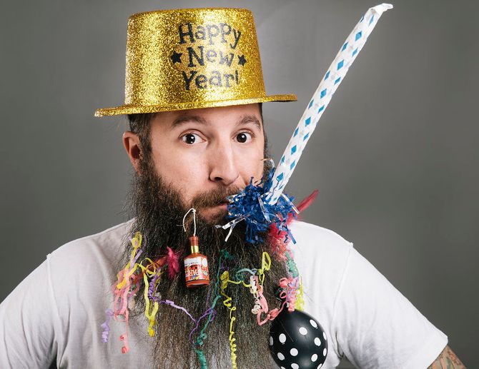 Enero: Barba de Año Nuevo