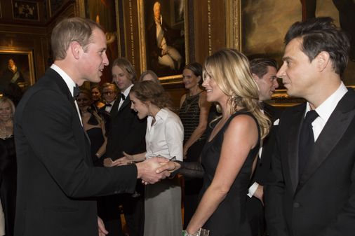 Kate Moss y el Príncipe Guillermo de Inglaterra