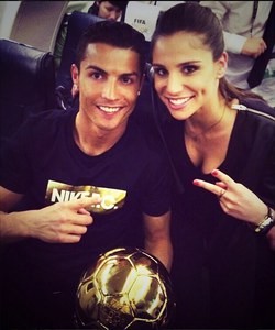 Cristiano Ronaldo y Lucía Villalón