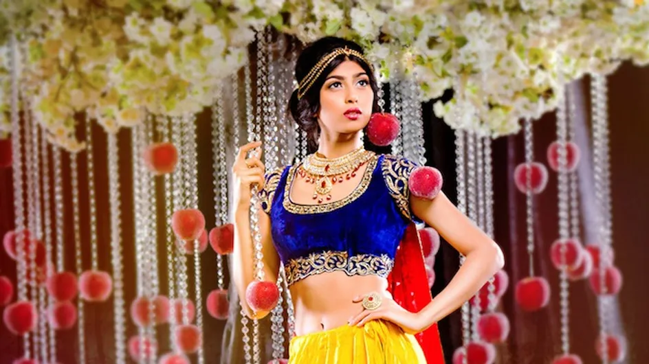 Quand les princesse Disney se transforment en mariées Bollywood