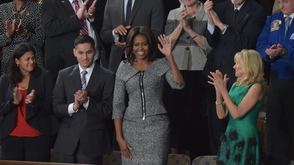 Quand Michelle Obama copie le look d'une héroïne de série télé
