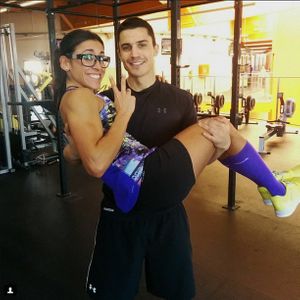 Álex González y Amaya Méndez