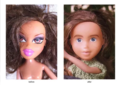 Barbie : la poupée moins sexy au naturel et sans maquillage