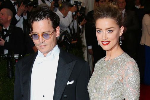 Johnny Depp und Amber Heard
