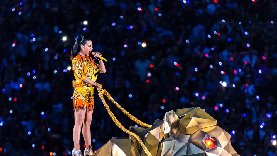 Katy Perry déchaînée pour le Super Bowl (Photos et vidéo)