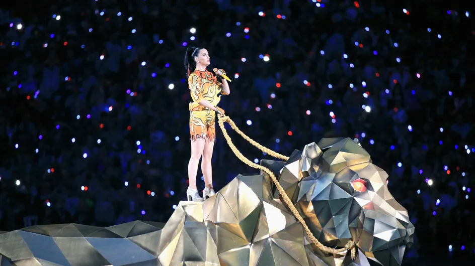 Vídeo: así fue la espectacular actuación de Katy Perry en la Super Bowl