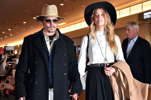Johnny Depp y Amber Heard