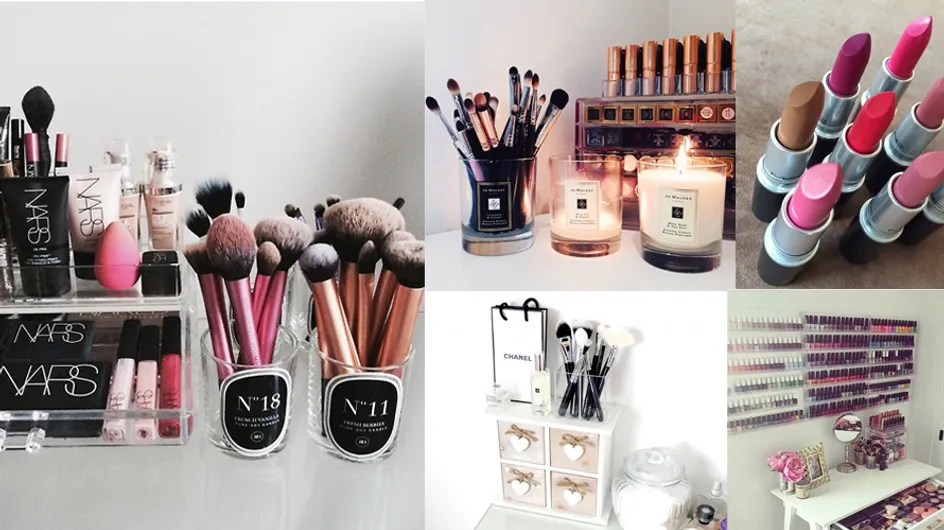 Voilà! 10 Creative Ways To Organise Your Beauty Products