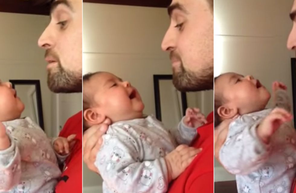 Papa & Tochter: Das wohl süßeste Duett der Woche ♥