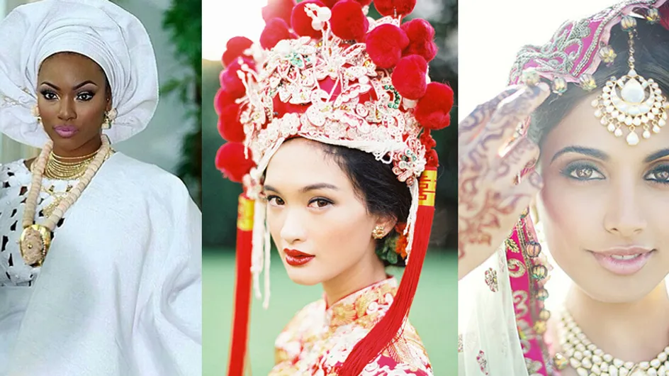 Bridal Style! 10 Images Of Beautiful Brides From Different Cultures Around The World