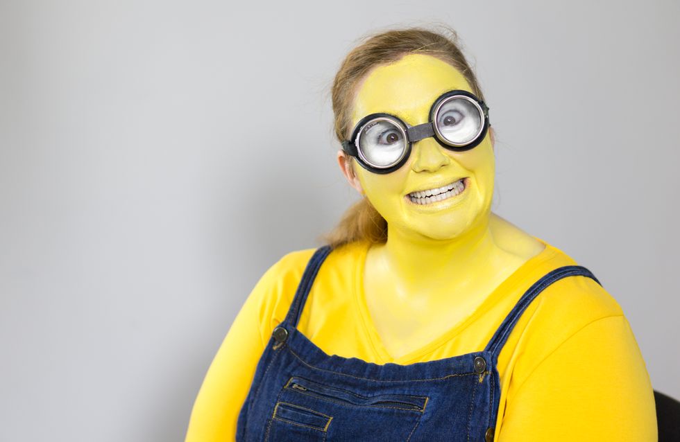 Für Karneval: Minion schminken leicht gemacht!
