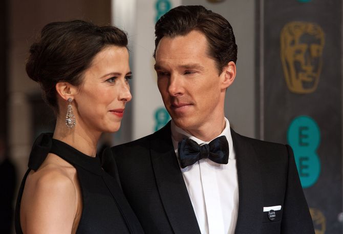 Benedict Cumberbatch y Sophie Hunter