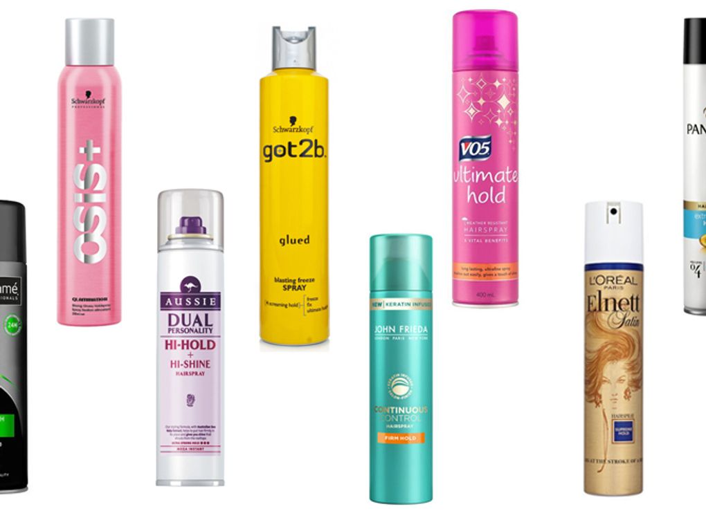 10 Of The Best Strong Hold Hairsprays