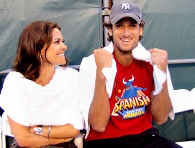 María José Suárez y Feliciano López