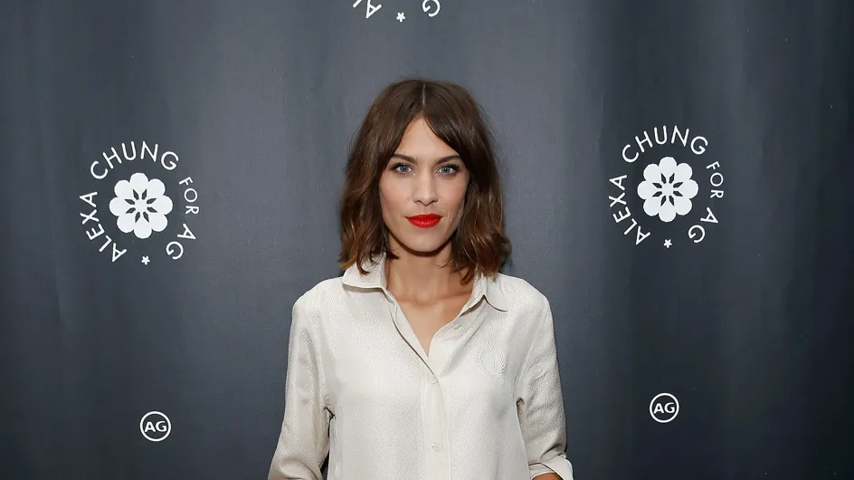 On copie le total look white d'Alexa Chung