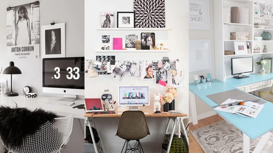 22 Genius Ways to Style Your Desk Space: Home Office Decorating Ideas