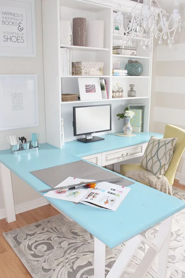 22 Genius Ways To Style Your Desk Space Home Office Decorating Ideas - Women S Home Office Decorating Ideas