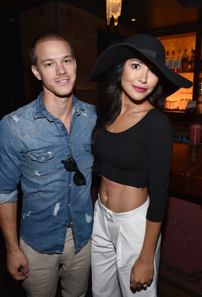 Naya Rivera y su marido