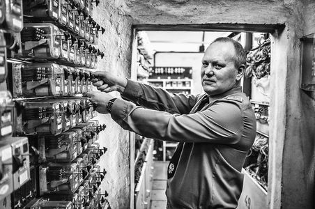 Oleg, 50 Jahre, will um die Welt reisen.