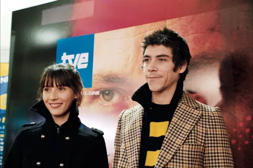 Óscar Jaenada y Bárbara Goneaga