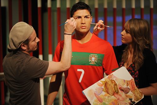 Figura de cera de Cristiano