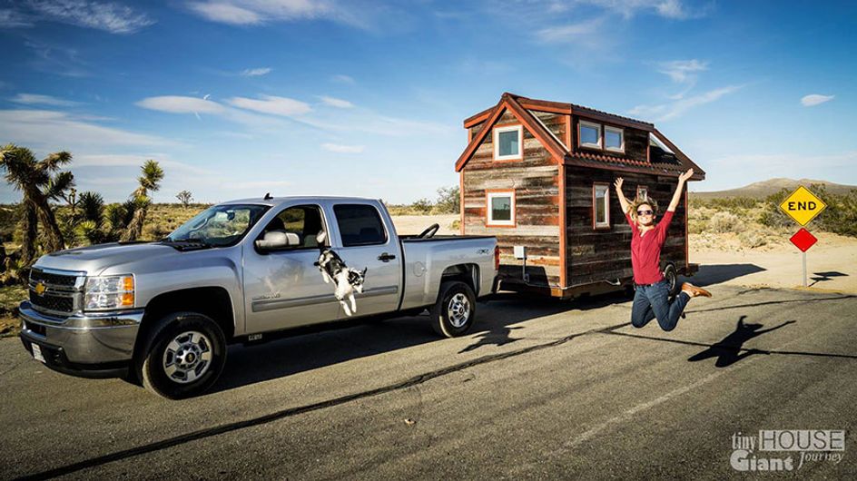 Winziges Haus auf Rädern: Dieses Paar lebt auf 11 Quadratmetern
