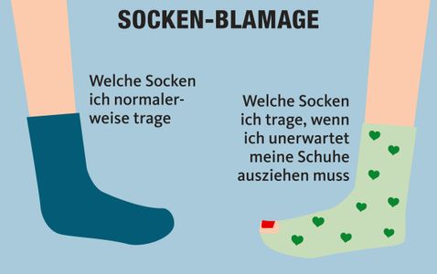 Die Socken-Blamage