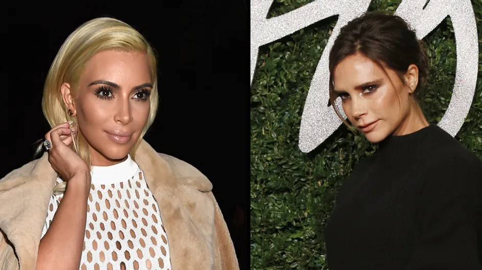 Kim Kardashian bientôt habillée par Victoria Beckham ?
