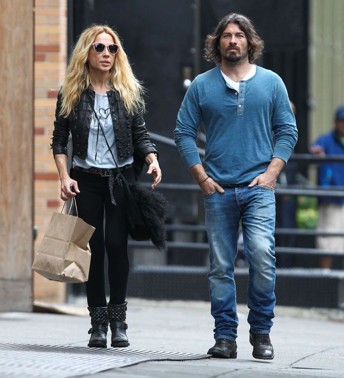 Marta Sánchez y Daniel Terán