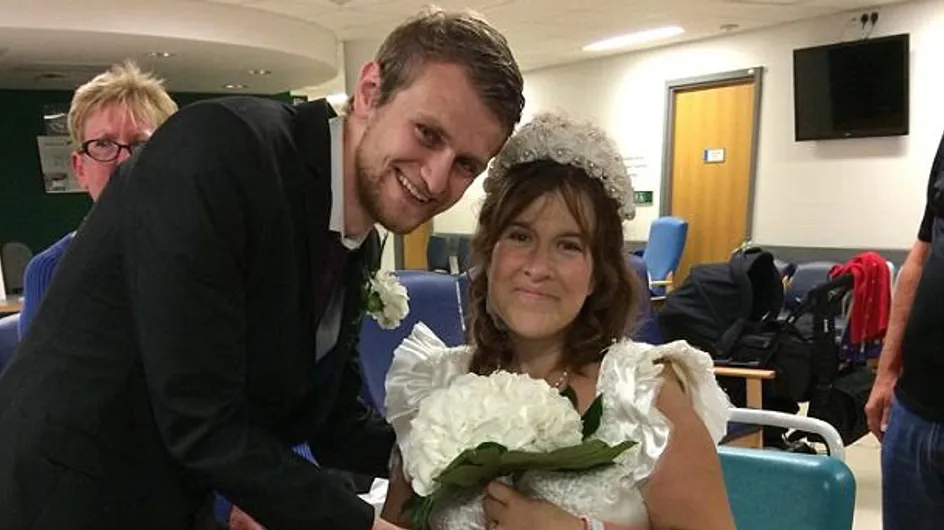 Una pareja contrae matrimonio en el hospital cuando a ella le quedan 48 horas de vida
