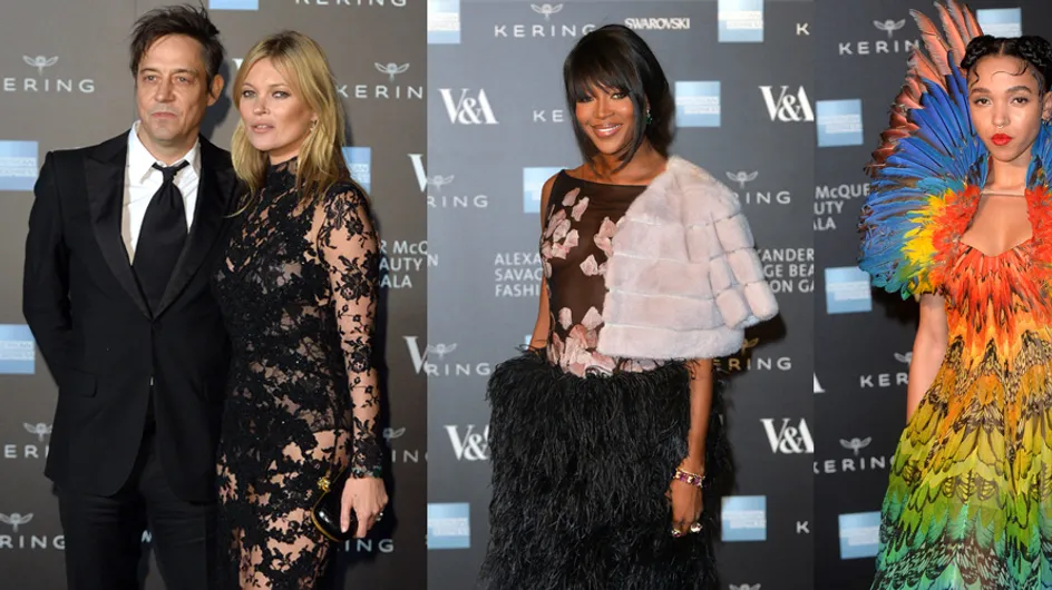 Kate Moss, Naomi Campbell, FKA Twigs... Les tops et flops de la soirée Alexander McQueen (Photos)