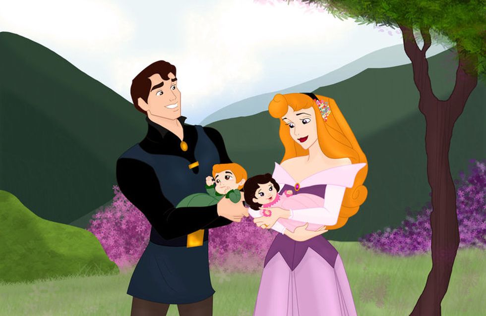 Et si les princesses  Disney avaient eu des enfants 